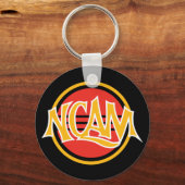 NCAMキーチェーンラウンド キーホルダー (正面)