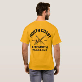NCAMクロスシャツ – バックプリント Tシャツ