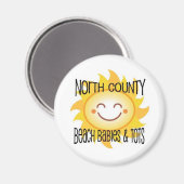 NCBBTサークルマグネット マグネット (正面/裏面)