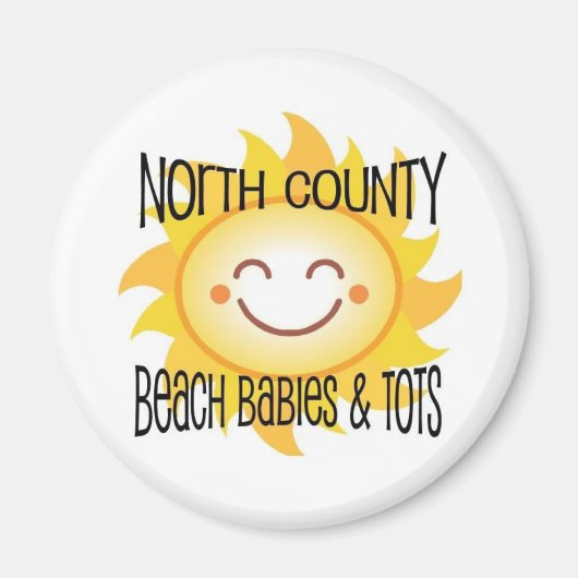 NCBBTサークルマグネット マグネット (正面)