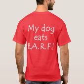 NCD暗いBARFのティー Tシャツ (裏面)