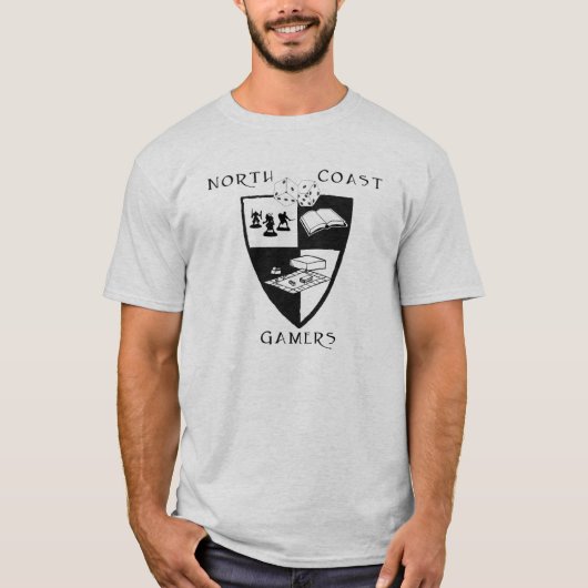 NCGのゲーム・マスターのワイシャツ Tシャツ (正面)