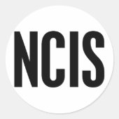 NCIS ラウンドシール (正面)