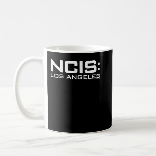 NCIS Los Angeles Logo  コーヒーマグカップ (左)