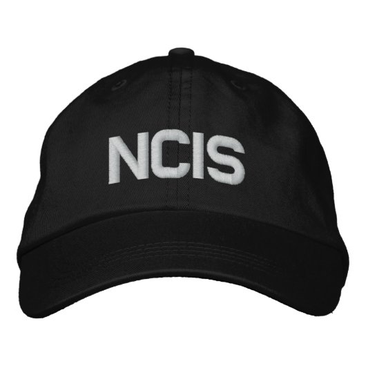 NCIS TVショーの上限 刺繍入りキャップ (正面)