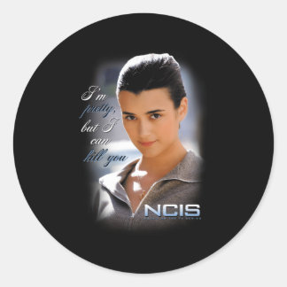 Ncis Ziva I Can ラウンドシール