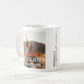 nclex rn試験に合格した写真パーソナライズされたナースプレゼント コーヒーマグカップ (正面左)