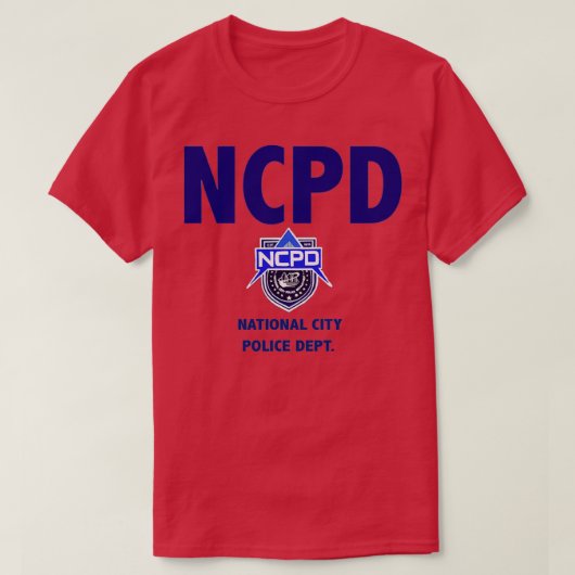 NCPDマーチ Tシャツ (デザイン正面)