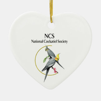 NCSのハートのオーナメント セラミックオーナメント