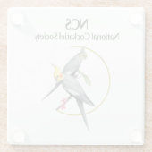 NCSガラスのコースター ガラスコースター (裏面)