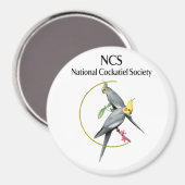 NCS大型3インチラウンドマグネット マグネット (正面/裏面)