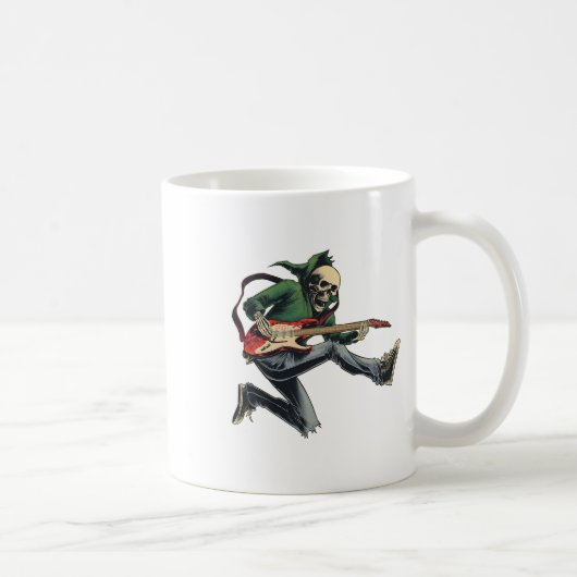 NdロックアンドロールギターS男性へNdティー1 コーヒーマグカップ (右)