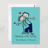 ND卵巣がんの踊り ポストカード (正面/裏面)