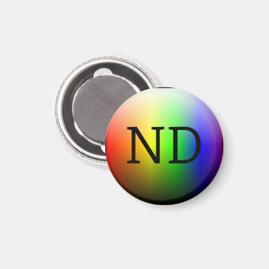 ND (NeuroDiverse) マグネット (正面/裏面)