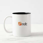 NDC 15ozのコーヒー・マグ ツートーンマグカップ (左)
