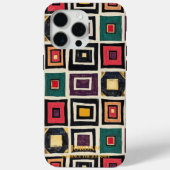 Ndebele Geometry - 芸術的 Cultural Fusion Case-Mate iPhoneケース (裏面)