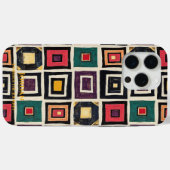 Ndebele Geometry - 芸術的 Cultural Fusion Case-Mate iPhoneケース (裏面 (横))