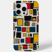 Ndebele Tribal Geometric Art - 鮮やか Cultural Case-Mate iPhoneケース (裏面)