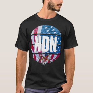 NDN先住民アメリカデザイン Tシャツ