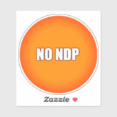 NDPなし シール (シート)