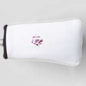 Ndrmcスタイル、ソフトパープル、ジャズベリージャム ゴルフヘッドカバー (正面)