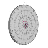 Ndrmcスタイル、ソフトパープル、ジャズベリージャム ダーツボード (正面左)