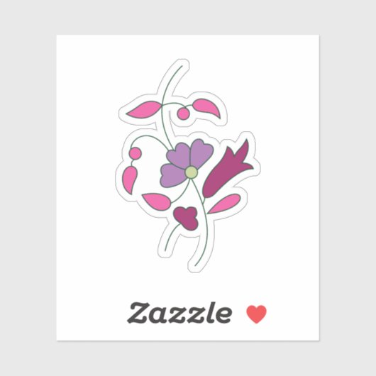 Ndrrmc Style, Soft Purple, Jazzberry Jam シール (シート)