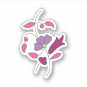 Ndrrmc Style, Soft Purple, Jazzberry Jam シール (正面)