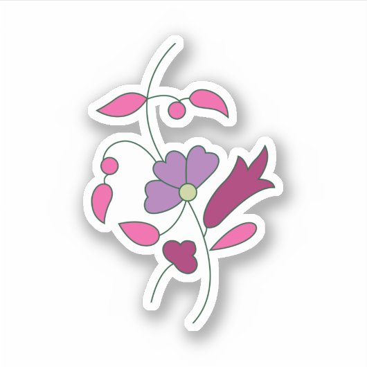 Ndrrmc Style, Soft Purple, Jazzberry Jam シール (正面)