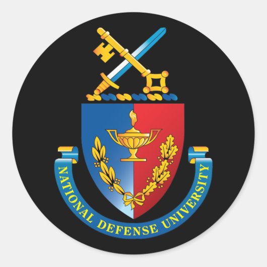 NDUステッカー ラウンドシール (正面)