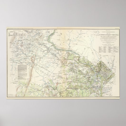 NEバージニア、ワシントン1 ポスター (正面)