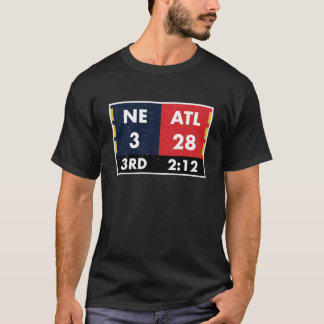 NE 3 ATL 28~NE 34 ATL 28ファイナルシャツゲおもしろいーム Tシャツ