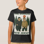 Ne Barrens New Jersey Graphic Design  Tシャツ (正面)