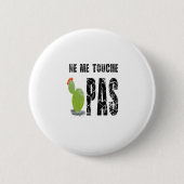 Ne-me-touche-pas 缶バッジ (正面)
