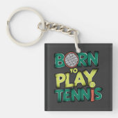Né pour Jouer au Tennis キーホルダー (正面)