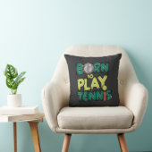 Né pour Jouer au Tennis クッション (椅子)