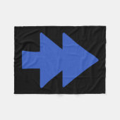 Ne Tree Like Dipper's Hat Long Sleeve  フリースブランケット (正面(横))