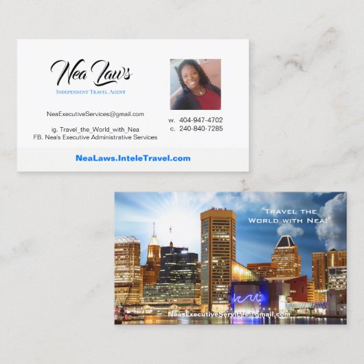 Nea Ladies #2名刺 名刺 (正面/裏面)