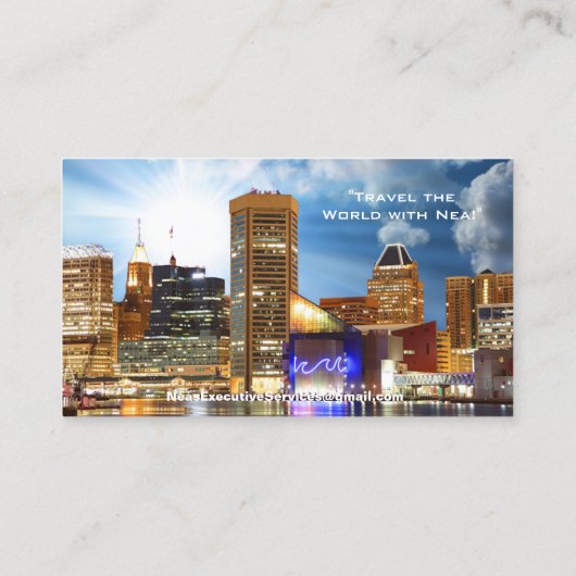 Nea Ladies #2名刺 名刺 (裏面)