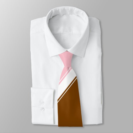 Neapolitan斜めストライプの ネクタイ (タイ)