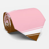 Neapolitan横ストライプの ネクタイ (ロール)