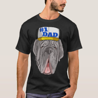 Neapolitan Mastiff #1 Dad Father's Day  Tシャツ