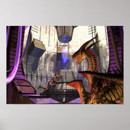 Near Chase End (18" x 12")アートプリントポスター ポスター