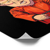 Near Future Trump lock Him Up' Orange Prison Jumps ポスター (角)