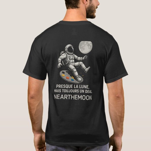 NearTheMoon Tシャツ (裏面)