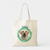 Neat Mint Labrador Retriever | オリジナルクリスマス トートバッグ (裏面)