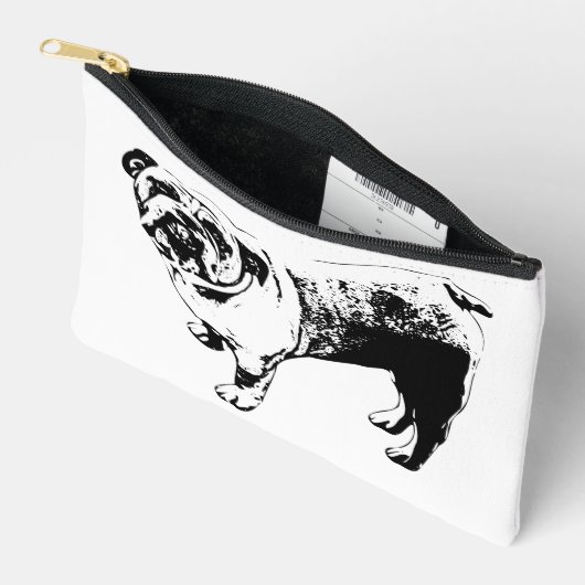 Neat Zips, Clear Mark アクセサリーポーチ (見開き)