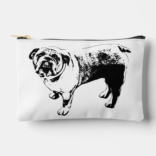 Neat Zips, Clear Mark アクセサリーポーチ (正面)