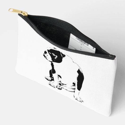 Neat Zips, Clear Profile アクセサリーポーチ (見開き)