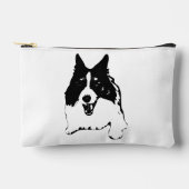 Neat Zips, Corgi Flair アクセサリーポーチ (正面)